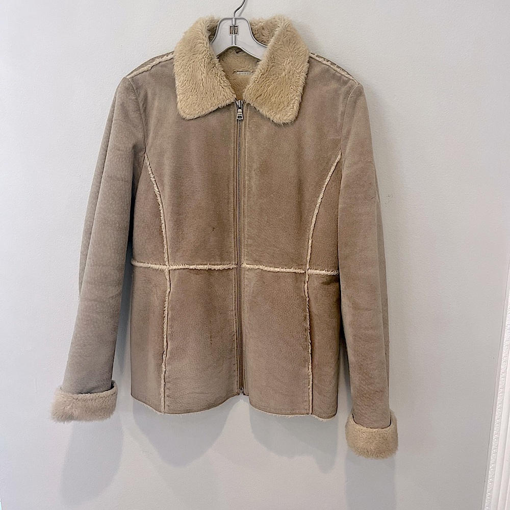 Guess Vintage Leather Jacket, size M